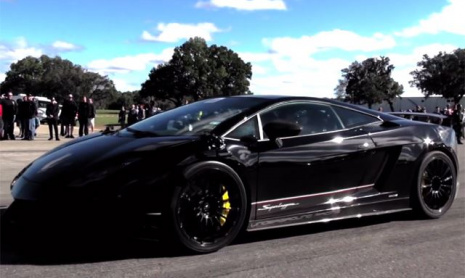 2000-сильный Lamborghini Gallardo устанавливает мировой рекорд